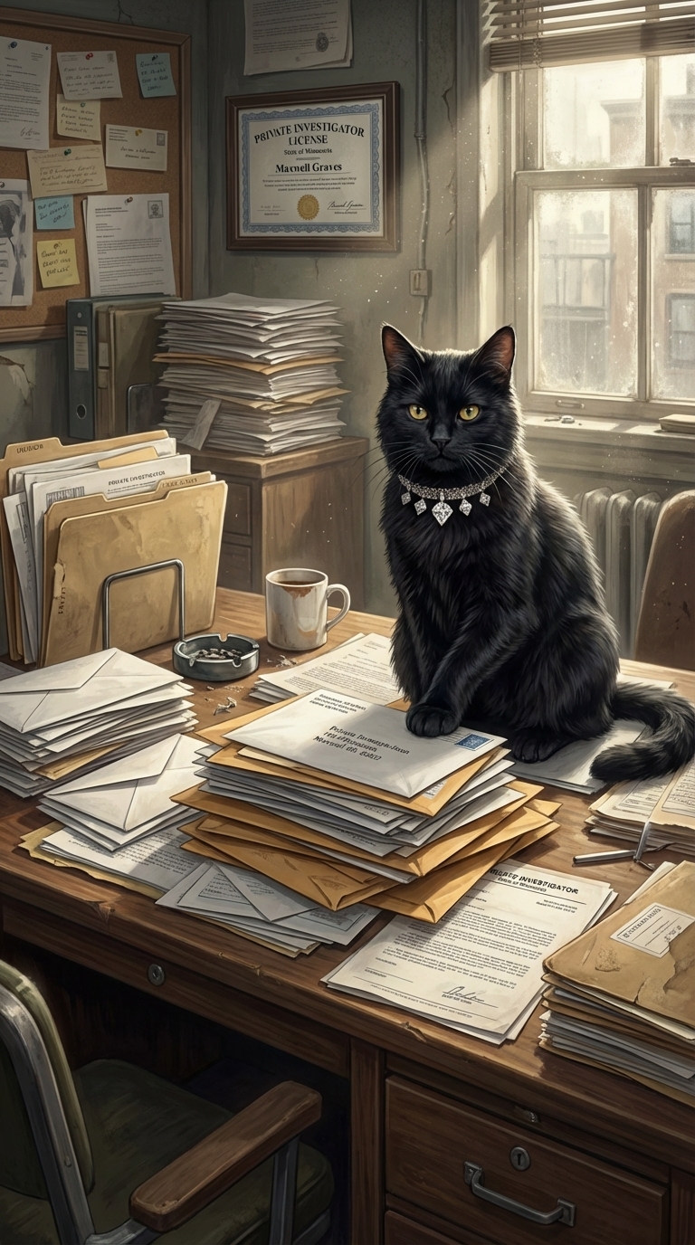 Duchess — Maxwell Graves' office cat